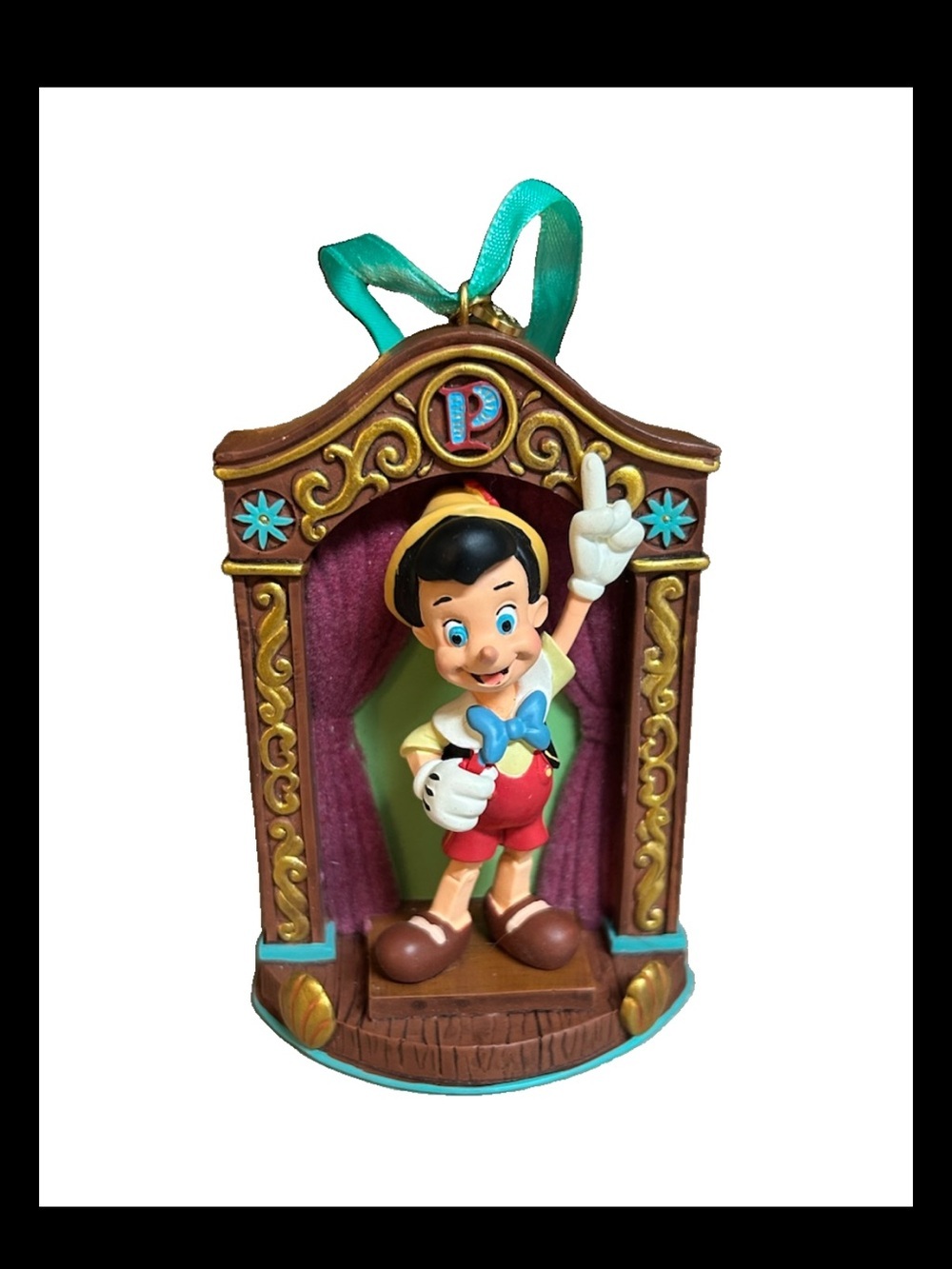 Disney Store Pinocchio Sketchbook Ornament 2014 Pinocchio On Stage